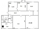 4-к квартира, 139 м178,57 эт.